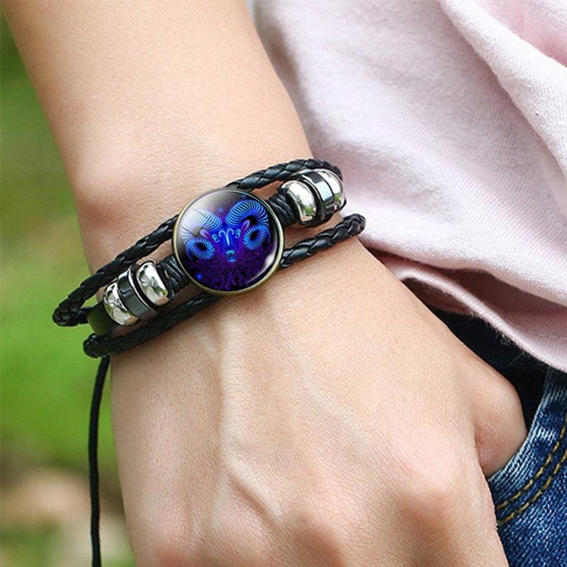 Zodiac Constellation Braided Bracelet | Astro Collection