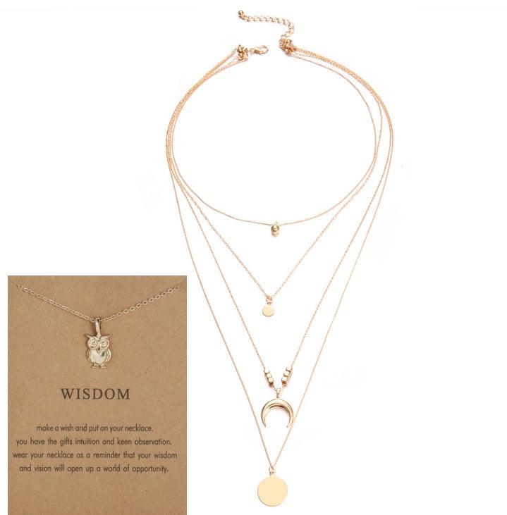 Multi-layer Bohemian Jewelry | Fashion Jewelry Owl bundle
