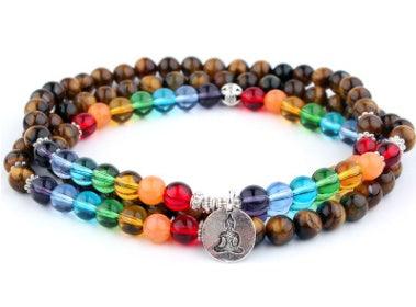 Lotus Life Tree Bracelet - Fashion Wear Tiger eye yoga 39