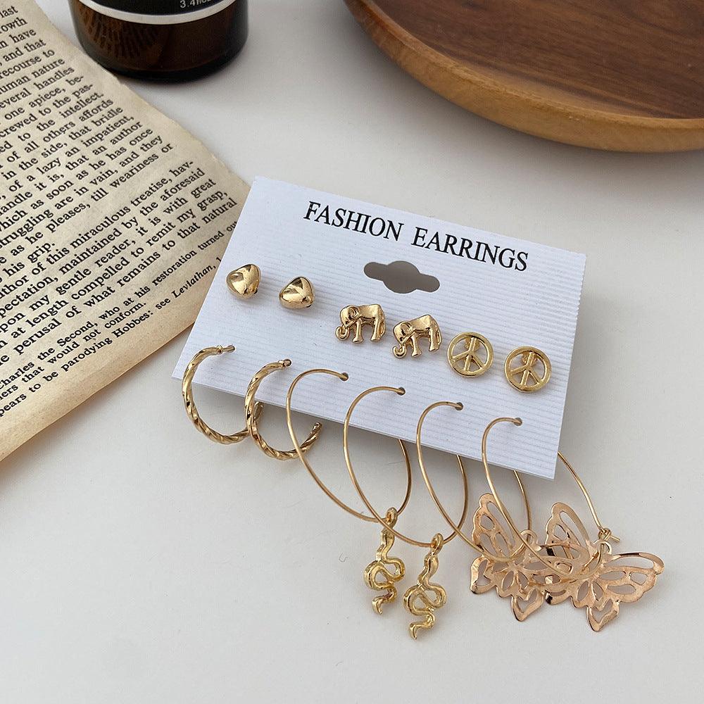 Butterfly Love Earrings - 9 Pairs | 2025