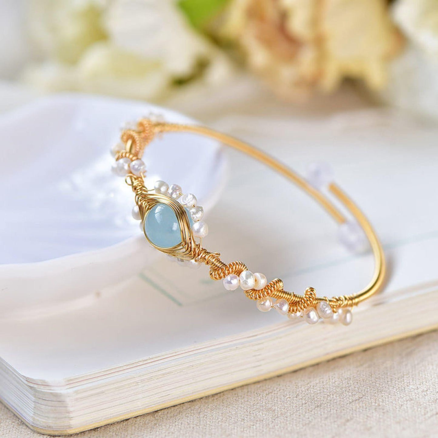 Elegant Demi-fine Pearl Bracelet | Fashion Jewelry