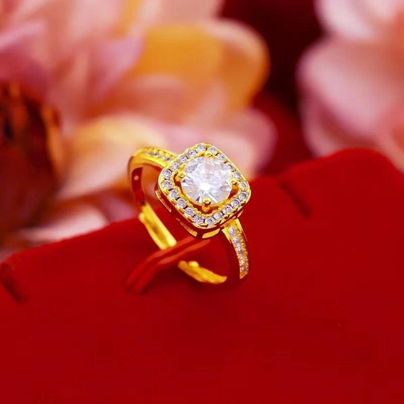 Zircon Choker Jewelry Set | Daily Wear Gold Ring