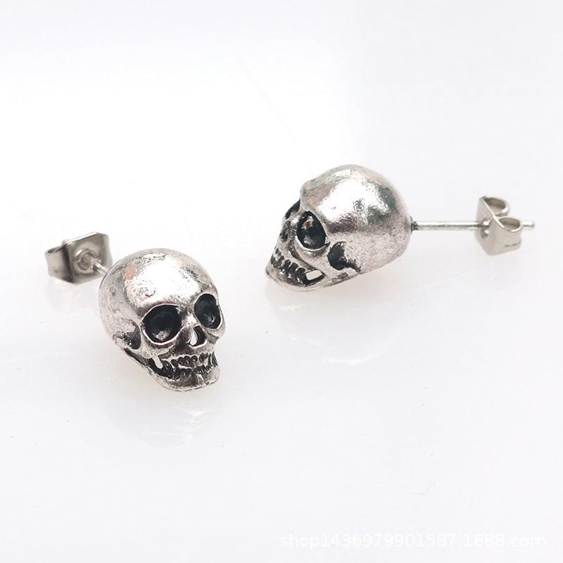 Retro Skull Eardrops Earrings | Halloween Collection