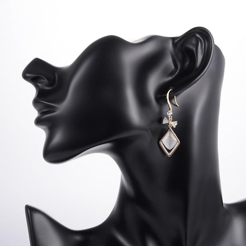 High-end Sterling Silver Earrings with French Ear Buckles