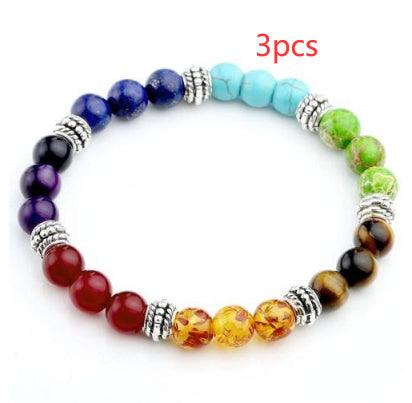 Agate Molten Volcanic Stone Bracelet | Yoga Collection