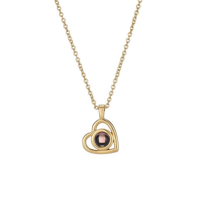 Nano Pendant Necklace - Daily Wear Gold Necklace