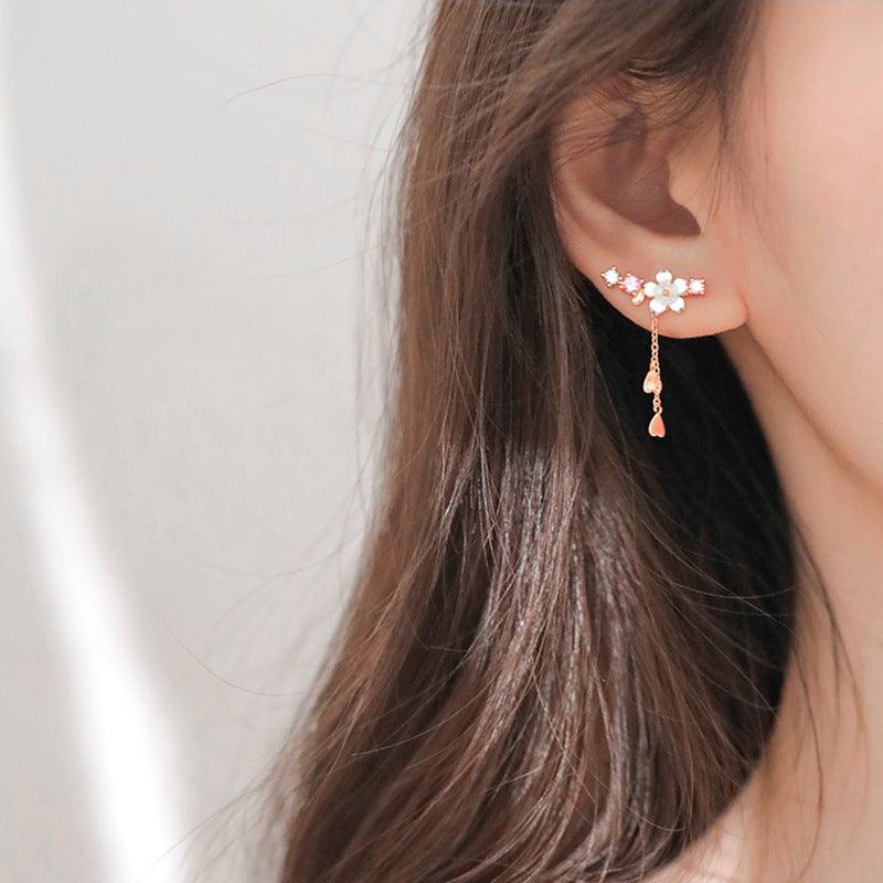 Elegant Flower Earrings | Daily Wear