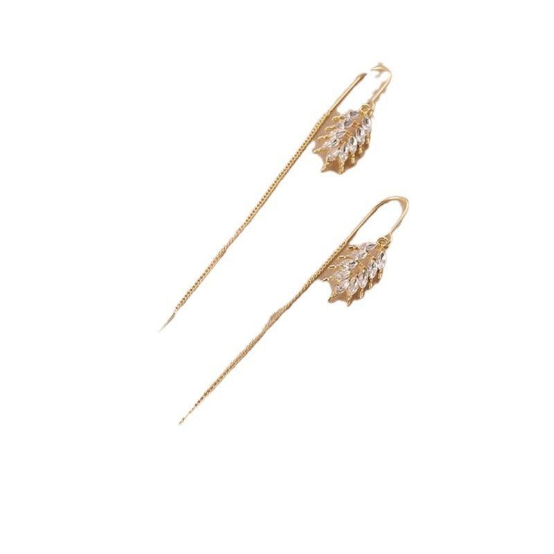 Descendants of the Rich Tassel Ear String Earrings
