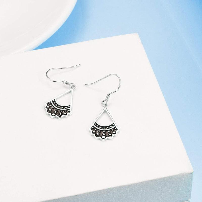 925 Silver RBG Shaped Collar Earrings | Daily Wear