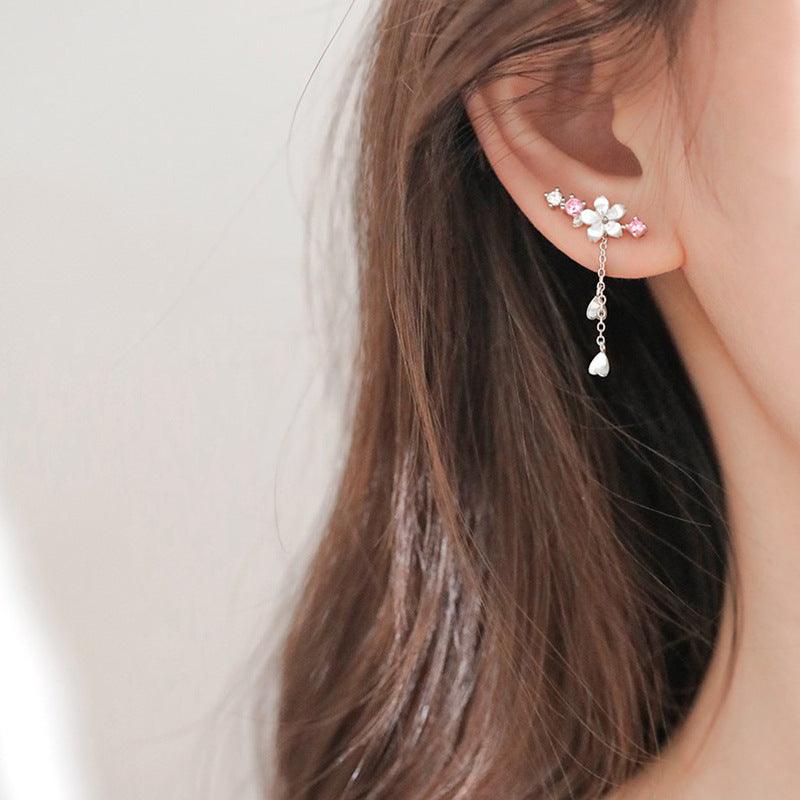 Elegant Flower Earrings | Daily Wear