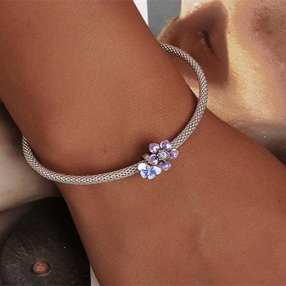 Sterling Silver S925 Elegant Bracelet | Daily Wear