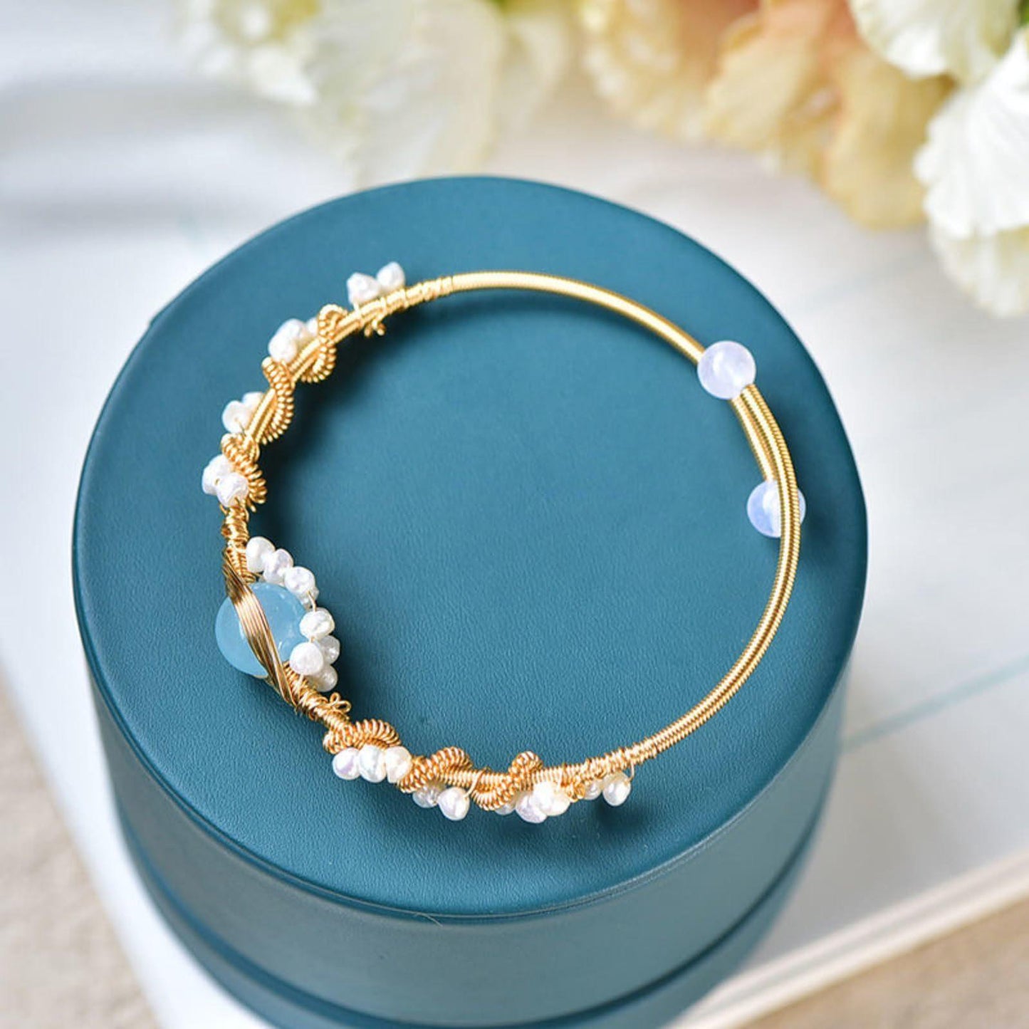 Elegant Demi-fine Pearl Bracelet | Fashion Jewelry