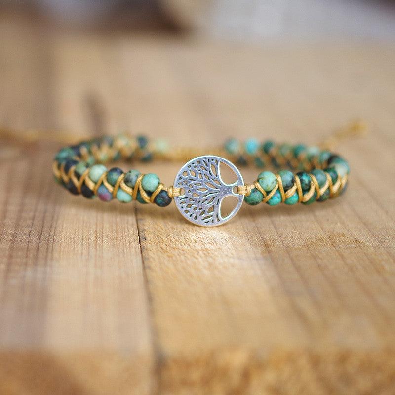 Agate Hand-woven Beads Yoga Bracelet | Yoga Collection K
