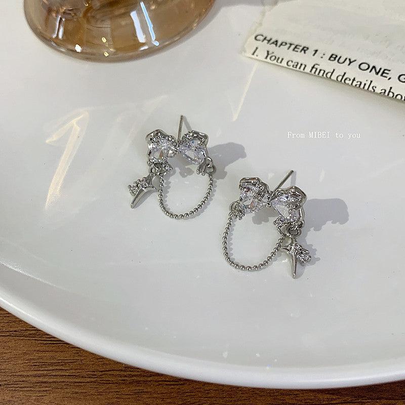 Elegant Love Chain Earrings | Daily Wear