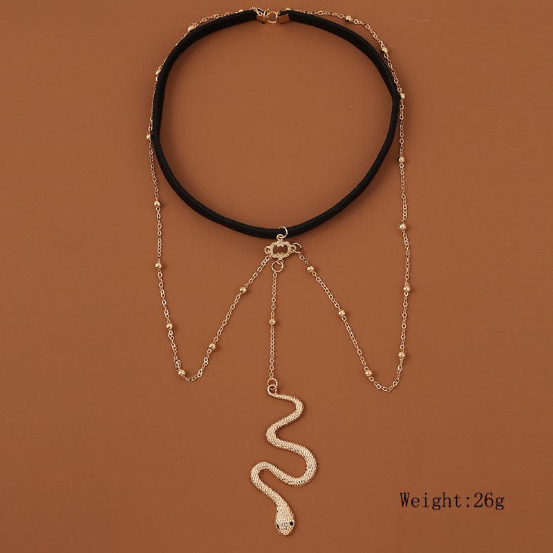 Boho Snake Beaded Chain | Party Collection