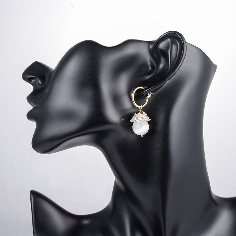 Opal Butterfly Studs For Working Women