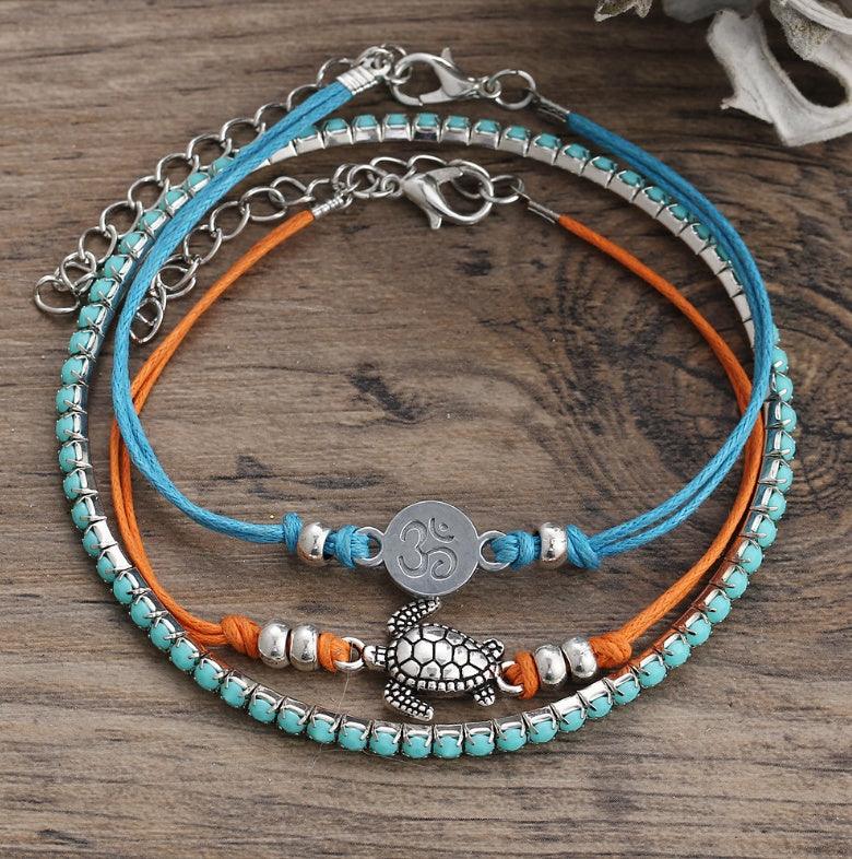 Conch Mizhu Yoga Anklet | Beach Collection 7