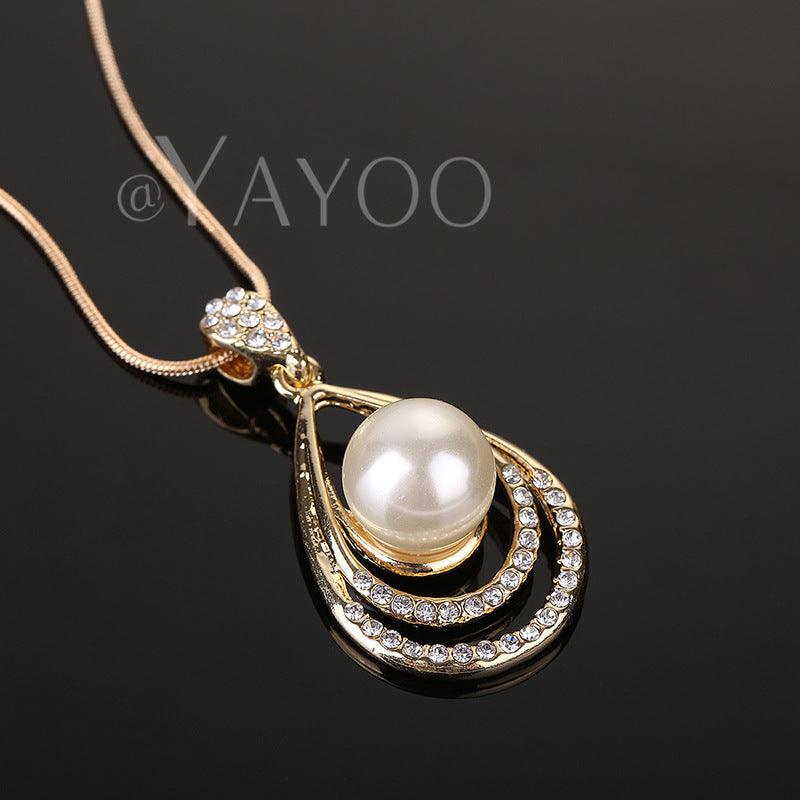 Elegant Pearl Jewelry Set for Women