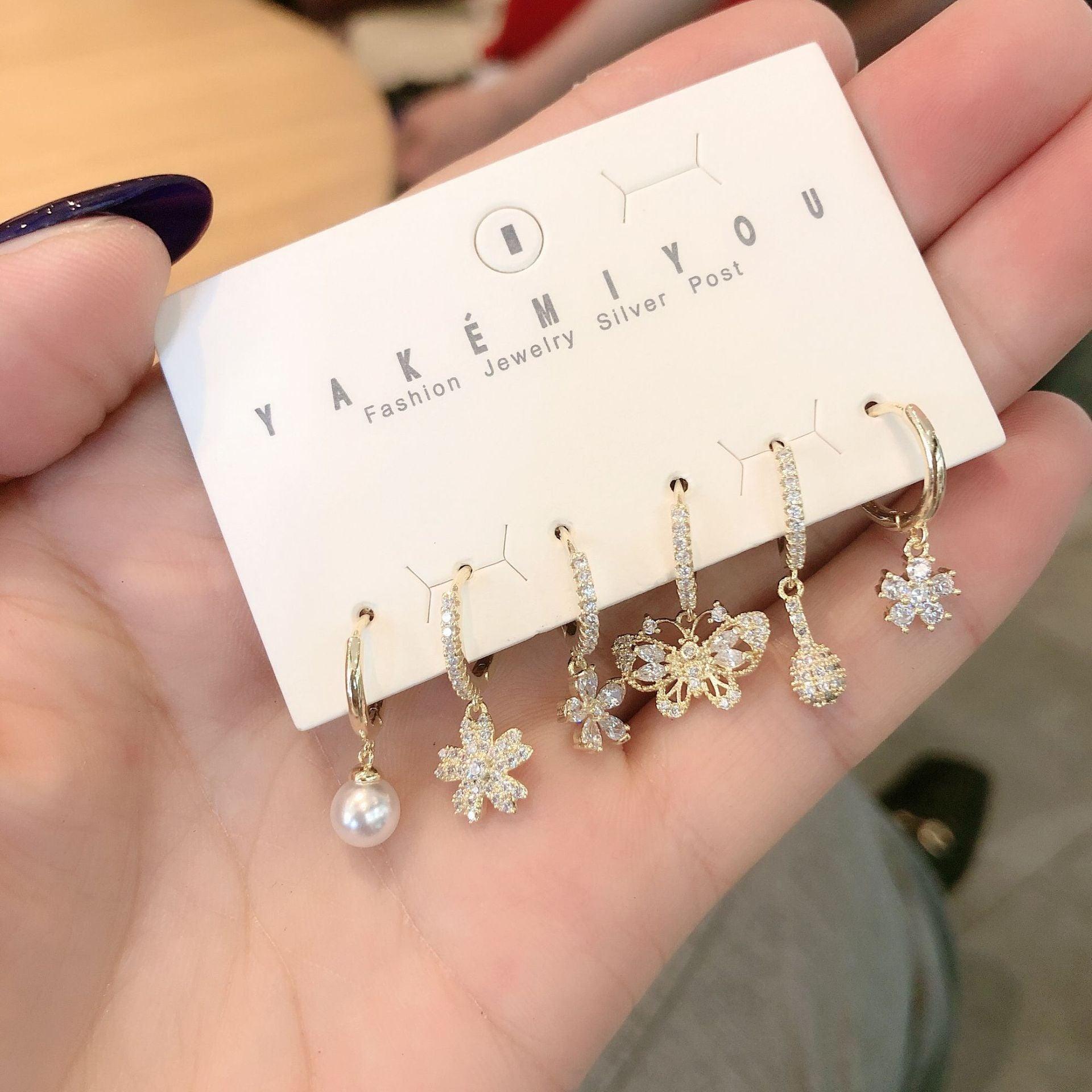Butterfly Daisy Flower Earring | Daily Wear