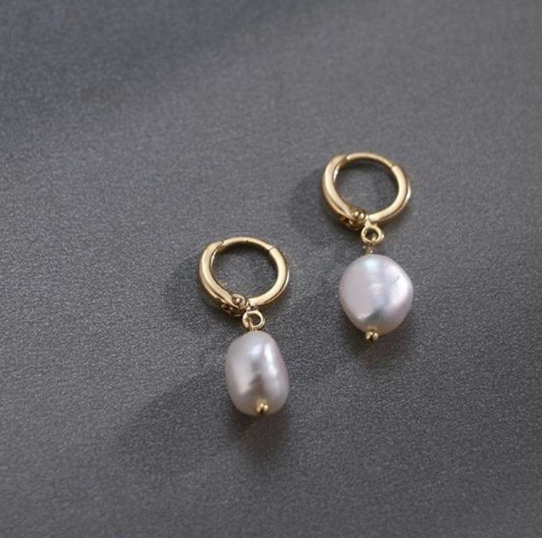 Elegant Pearl Earrings | Daily Wear