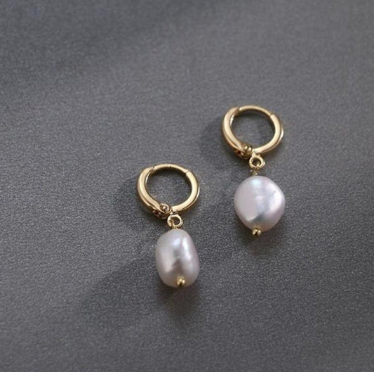 Elegant Pearl Earrings | Daily Wear