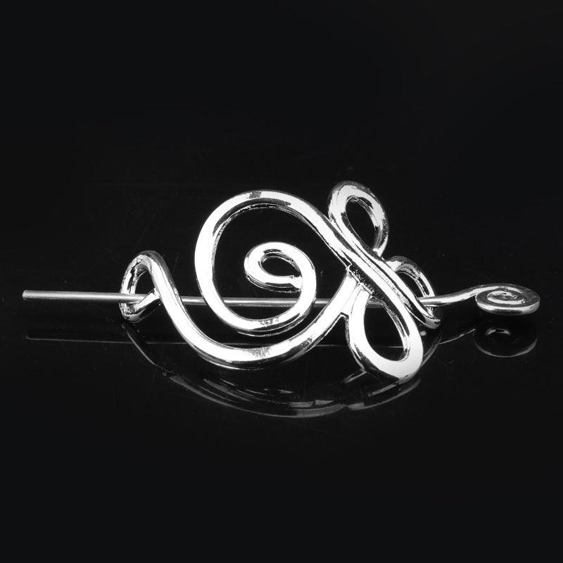 Retro Metal Rod Sliding Hairpin | Fashion Collection C