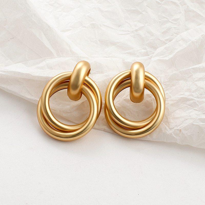 Sweet Earrings Set | Trendy Fashion Collection Gold I