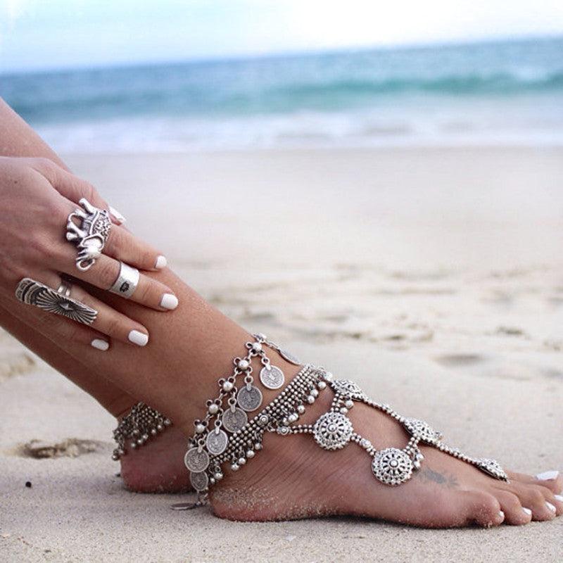 Fashionable Women Beach Anklets | Summer Collection