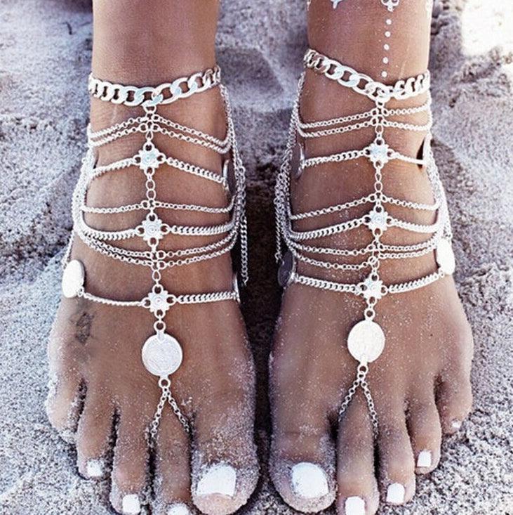 Barefoot Sandals Anklets | Beach Collection