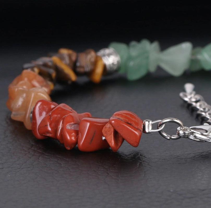 Gravel Yoga 7 Chakra Bracelet | Beach Collection