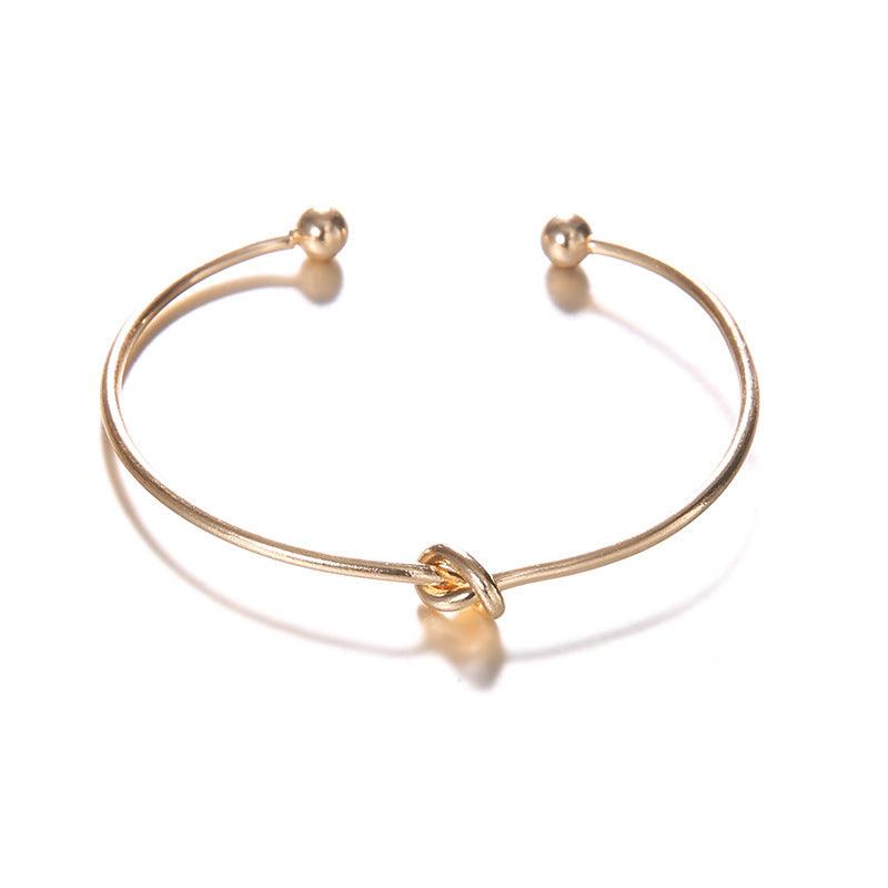 Vintage Cuff Arrow Knotted Bracelet | Fashion Jewelry