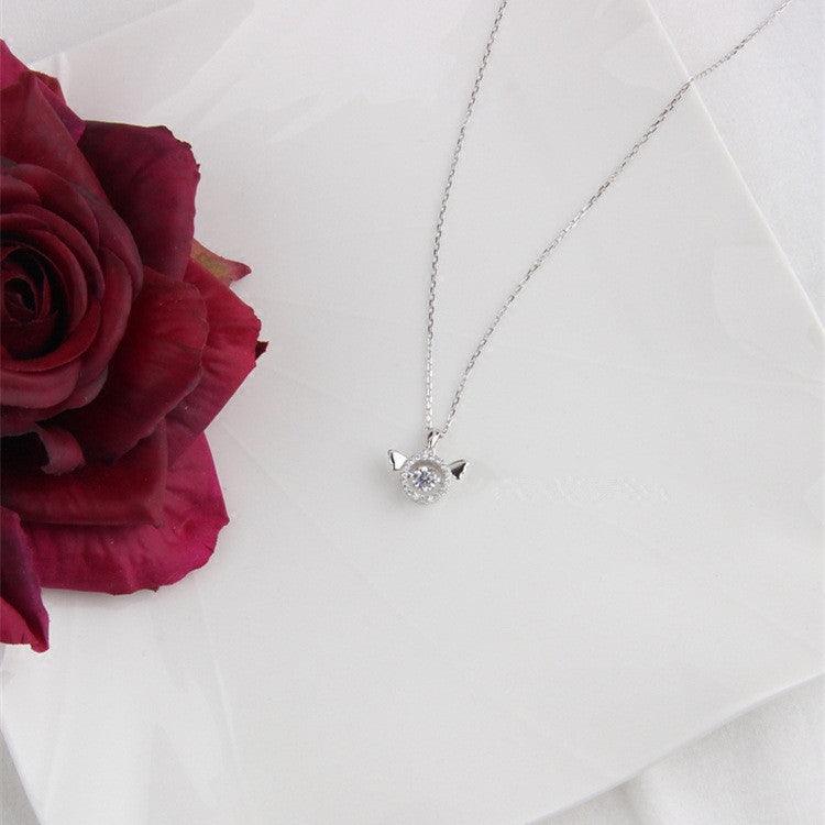 925 Sterling Silver Minimalist Necklace – Trendy & Dainty