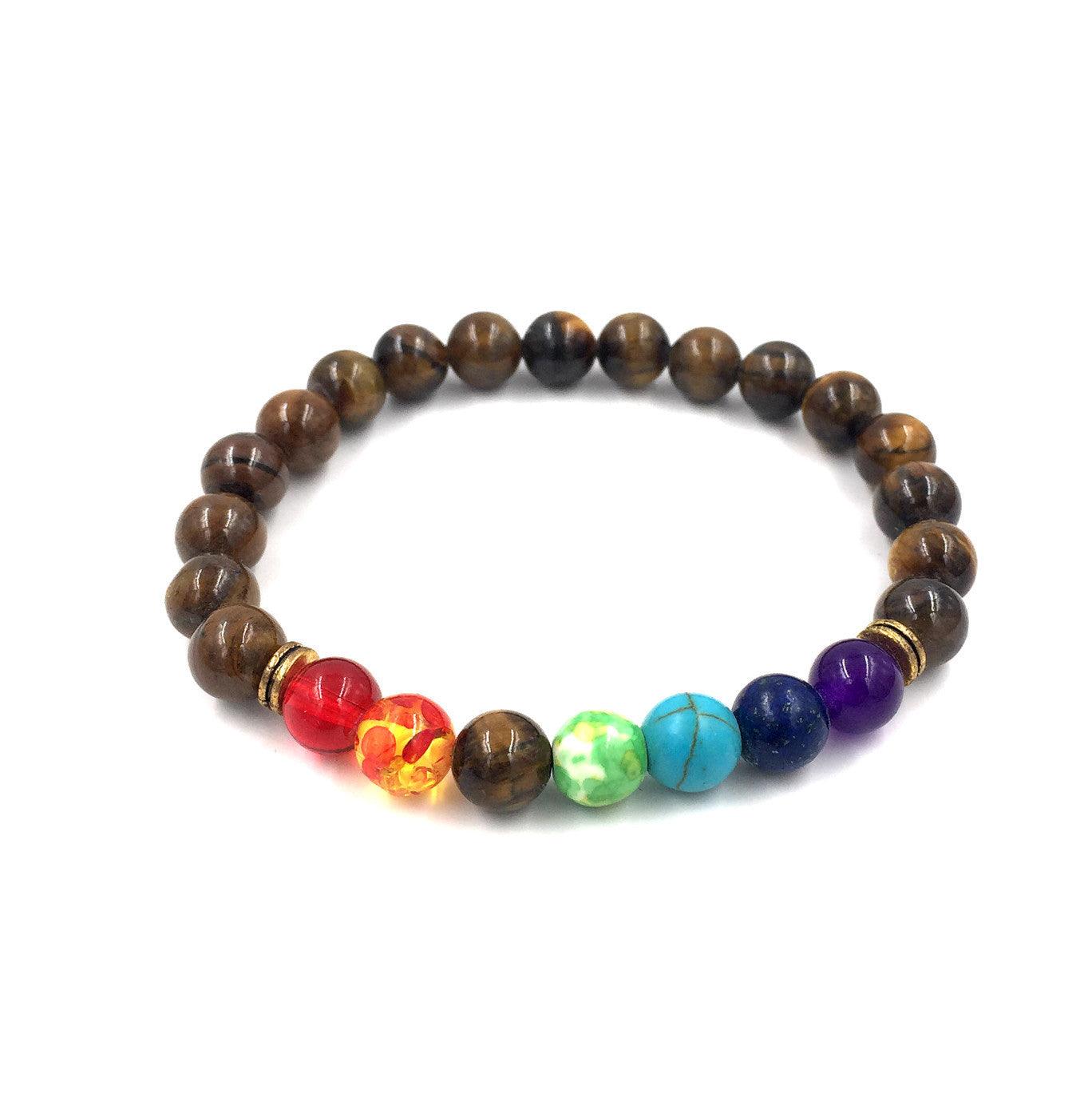 Agate Molten Volcanic Stone Bracelet | Yoga Collection