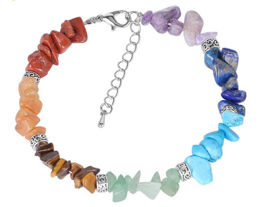 Gravel Yoga 7 Chakra Bracelet | Beach Collection