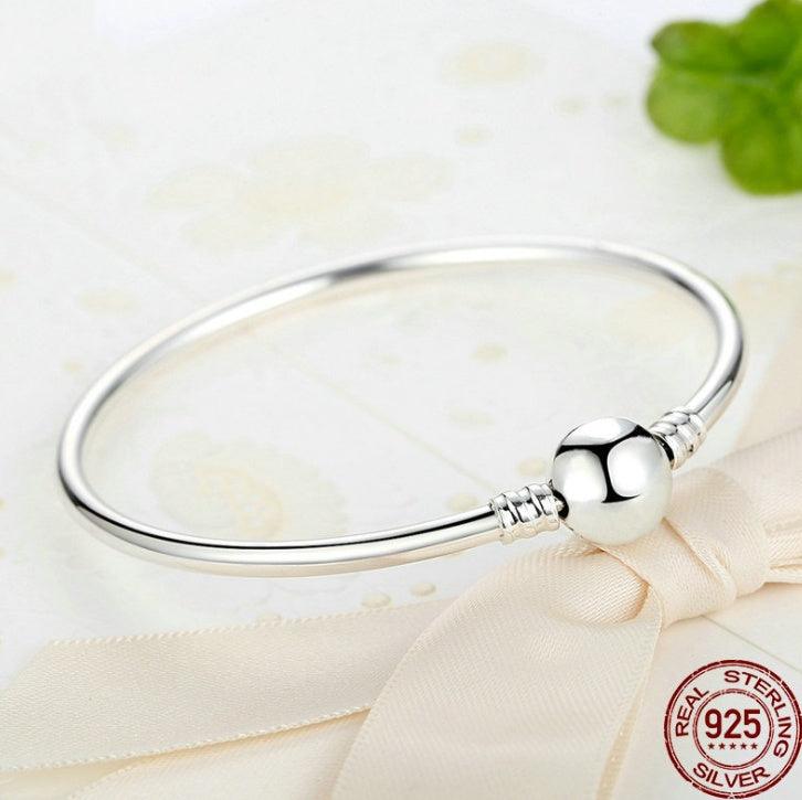 Simple Snake Bone Bracelet in 925 Sterling Silver | Daily Wear