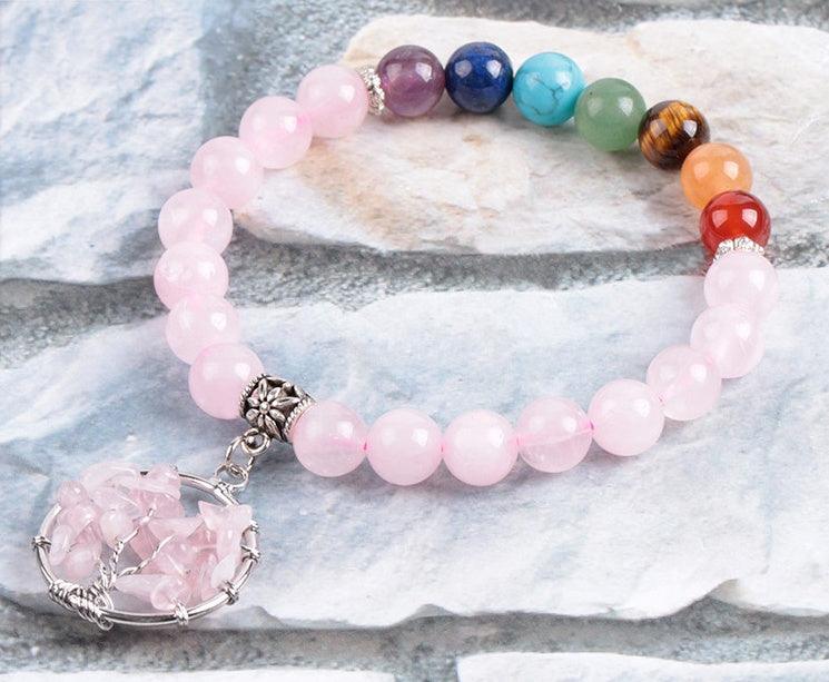 Elegant Crystal Beaded Bracelet | Yoga Collection