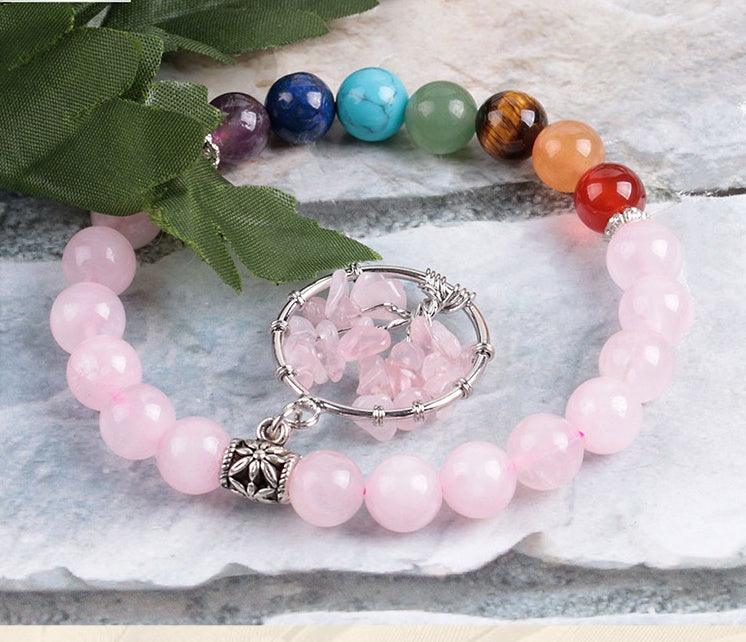 Elegant Crystal Beaded Bracelet | Yoga Collection