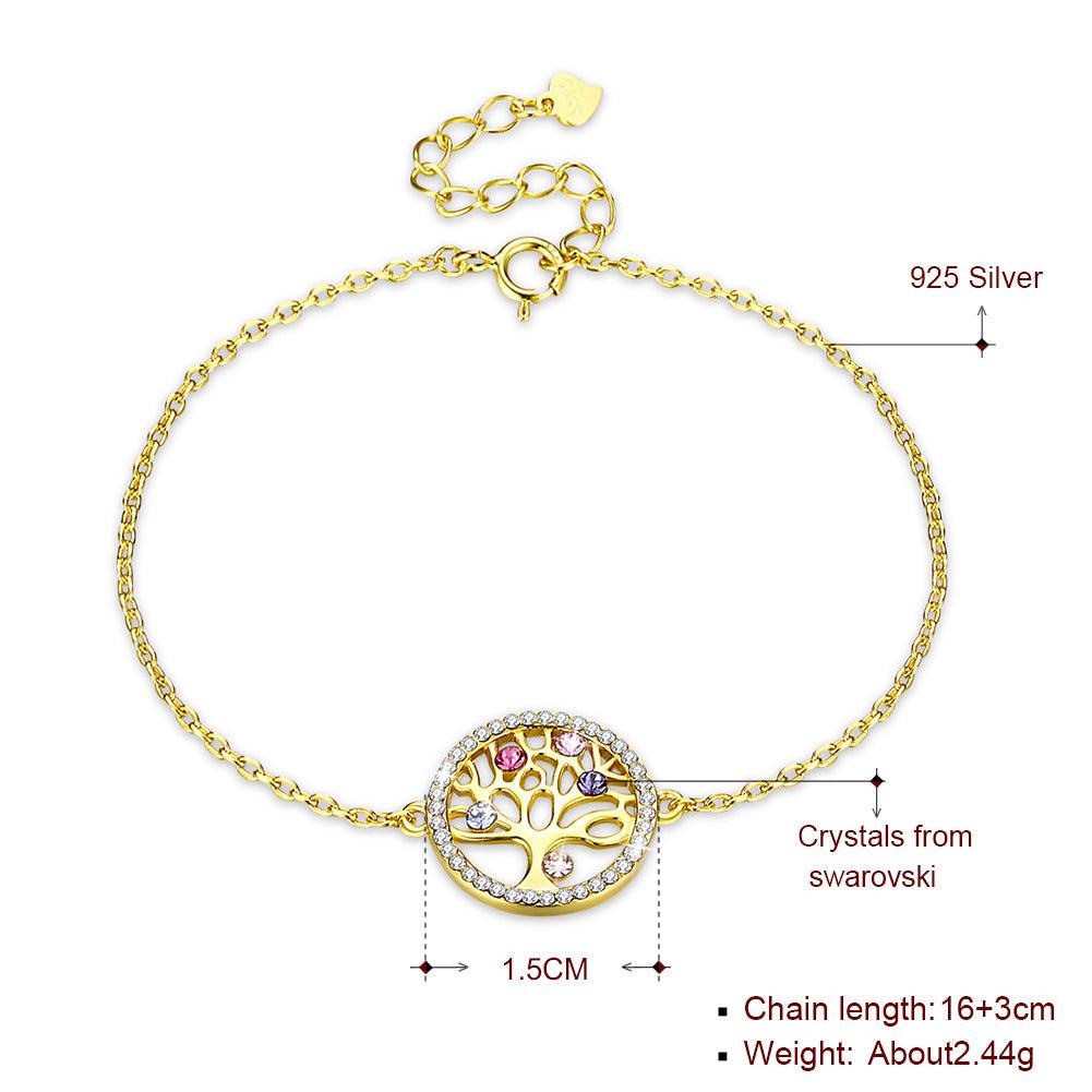Sterling Silver Life Tree Bracelet | Fashion Collection