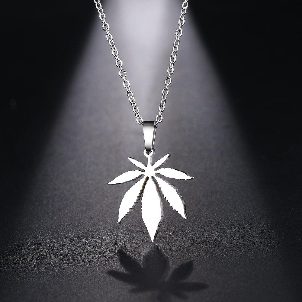 Stylish Leaf Necklace for women | Daily Wear Silver