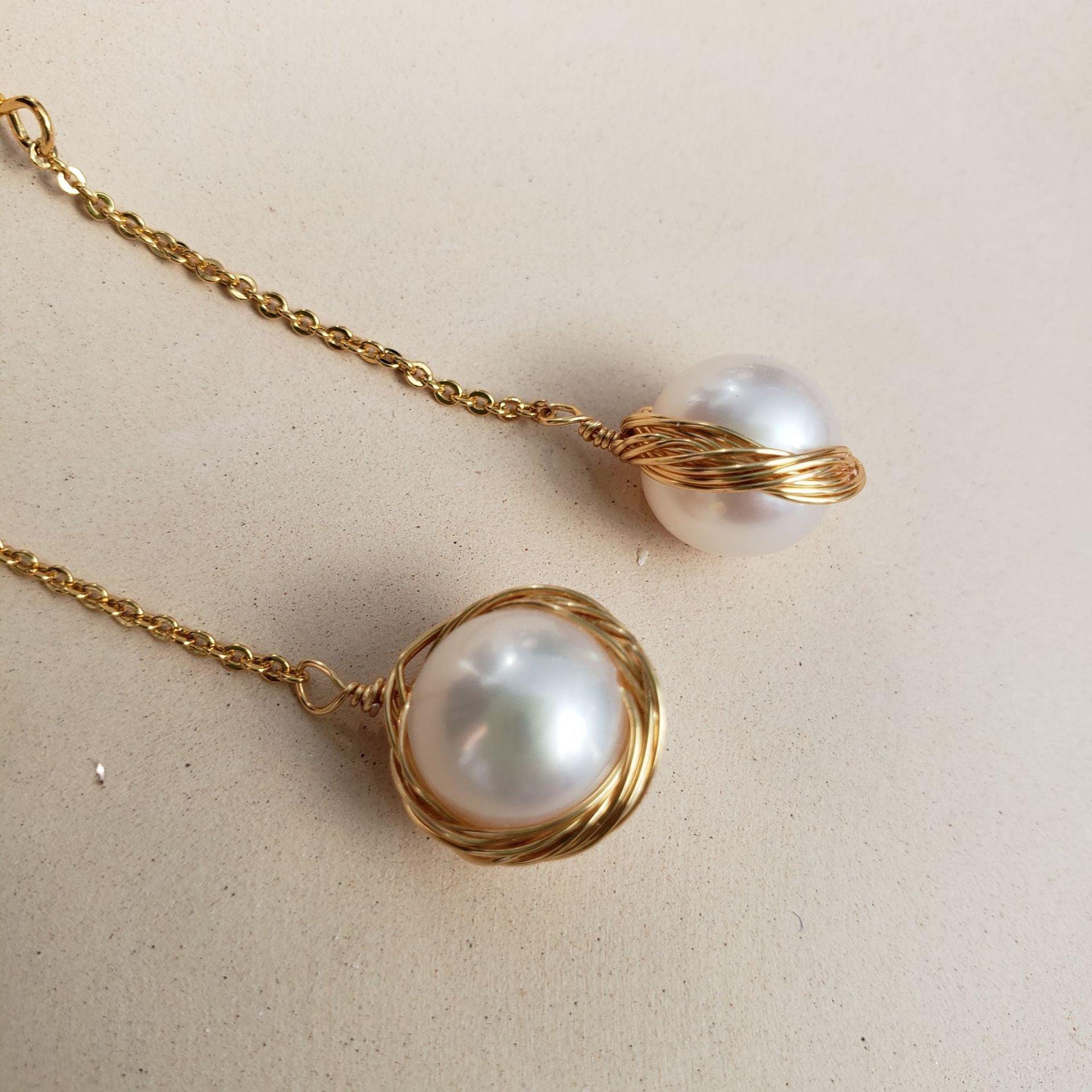Long Pearl Earrings | Daily Wear