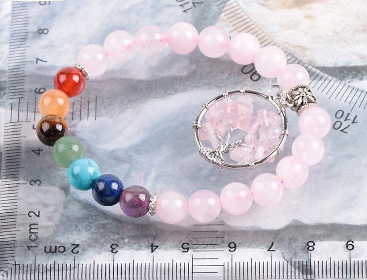 Elegant Crystal Beaded Bracelet | Yoga Collection