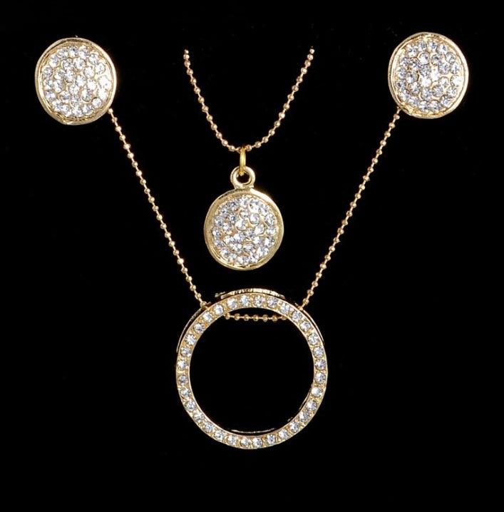 Stylish Golden Jewelry Set | Daily Wear