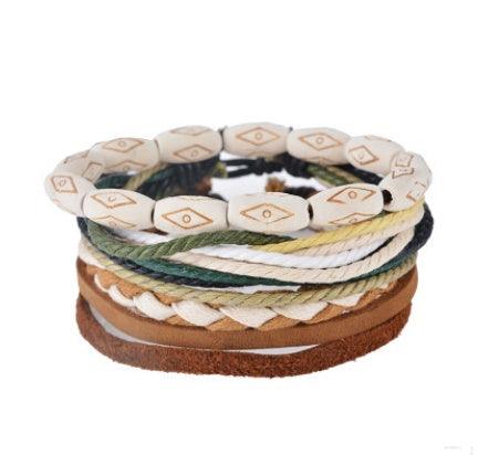 Vintage Multilayer Bead Bracelet | Active Wear Collection 8