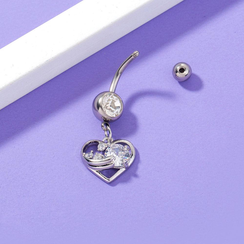 Heart Navel Piercing Ring | Party Collection
