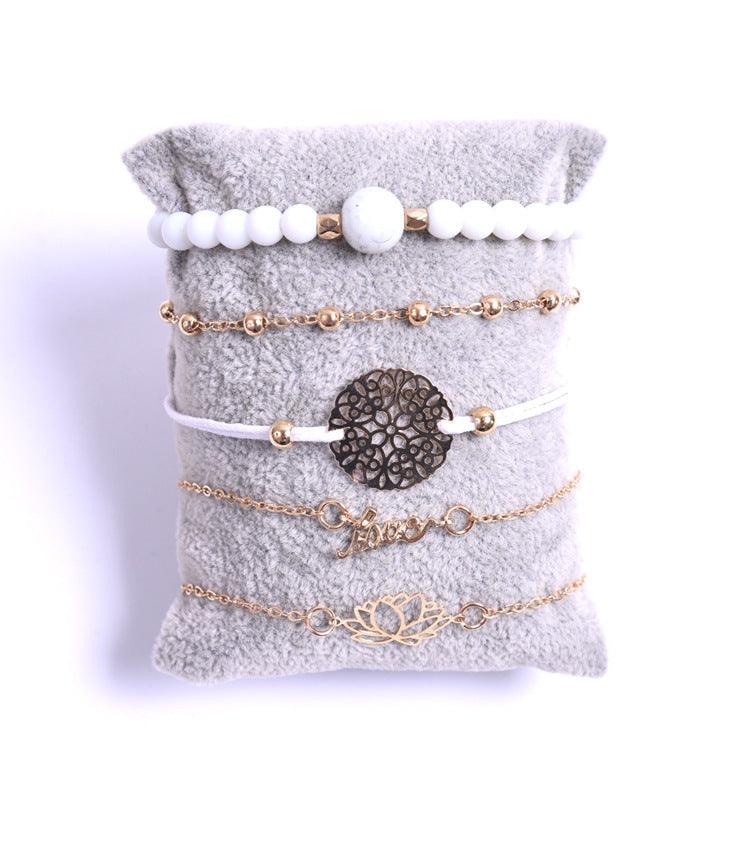 Lotus English Love Bracelets | Beach Collection