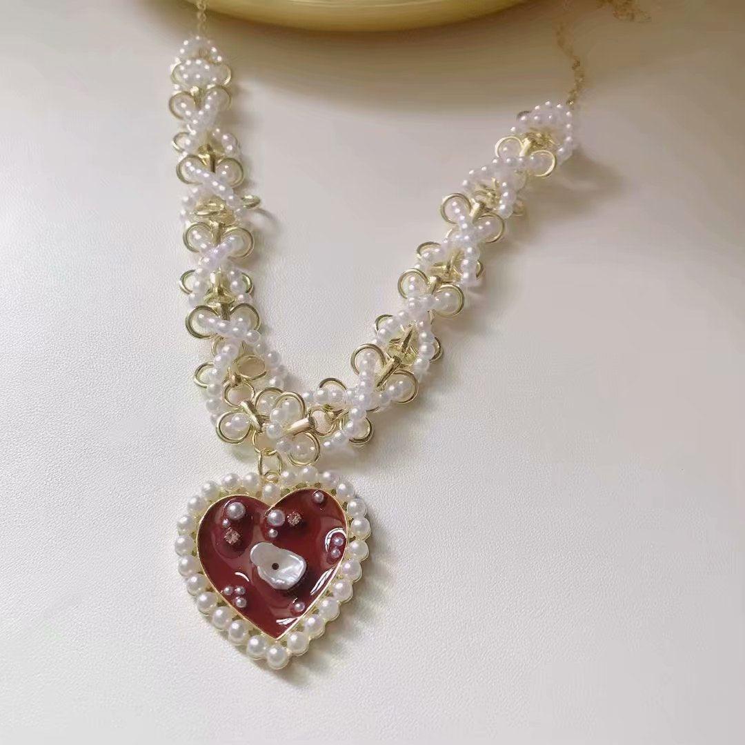 Heart Pendant Love Necklace | Fashion Jewelry
