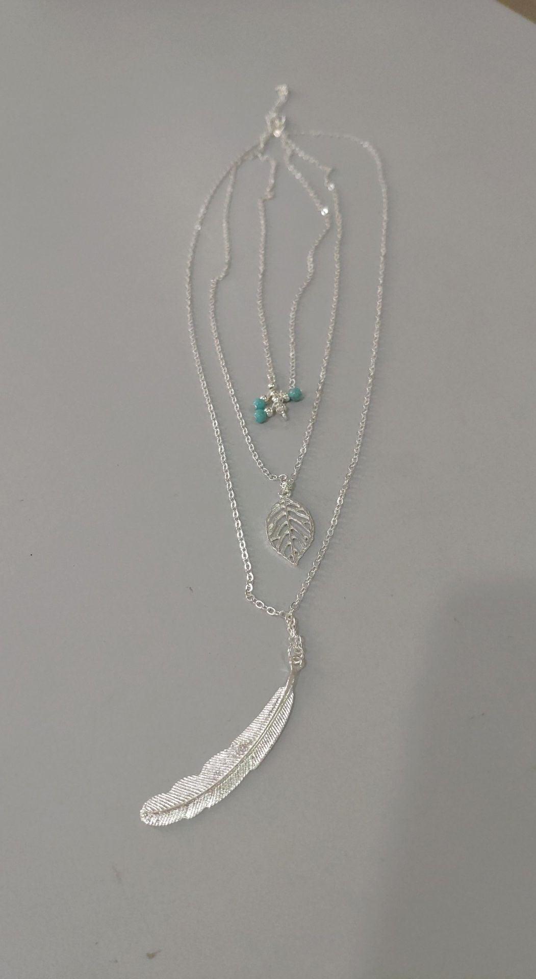 Double-layer Triangle Multi-layer Necklace | Daily Wear