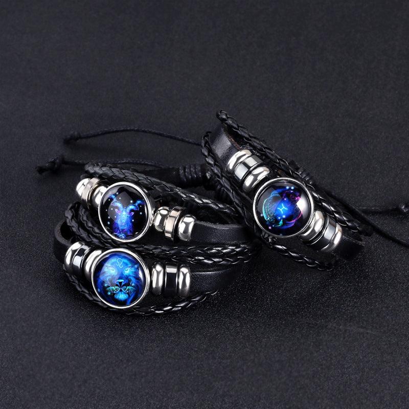 Zodiac Constellation Braided Bracelet | Astro Collection