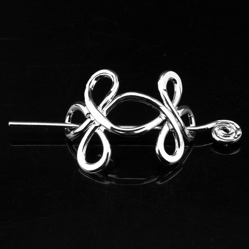 Retro Metal Rod Sliding Hairpin | Fashion Collection B