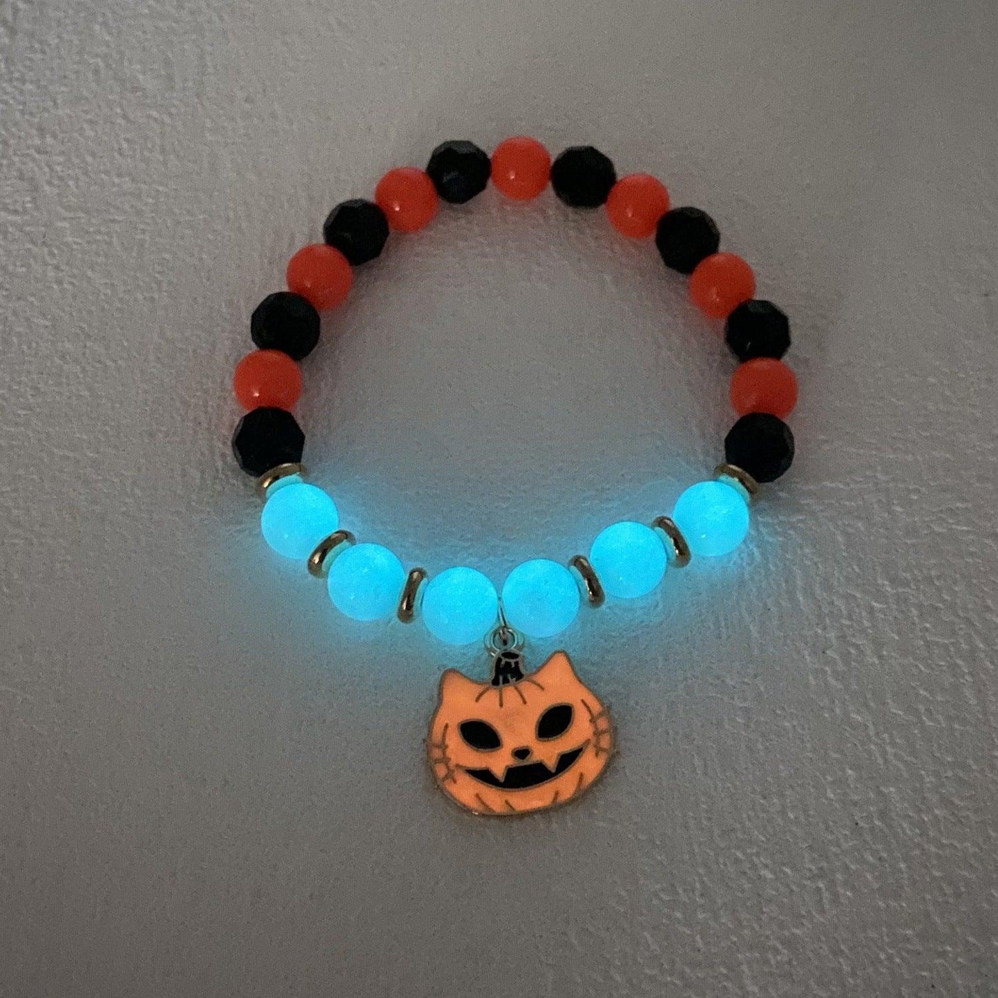 Halloween Vintage Pumpkin Bracelet | Gothic Jewelry D